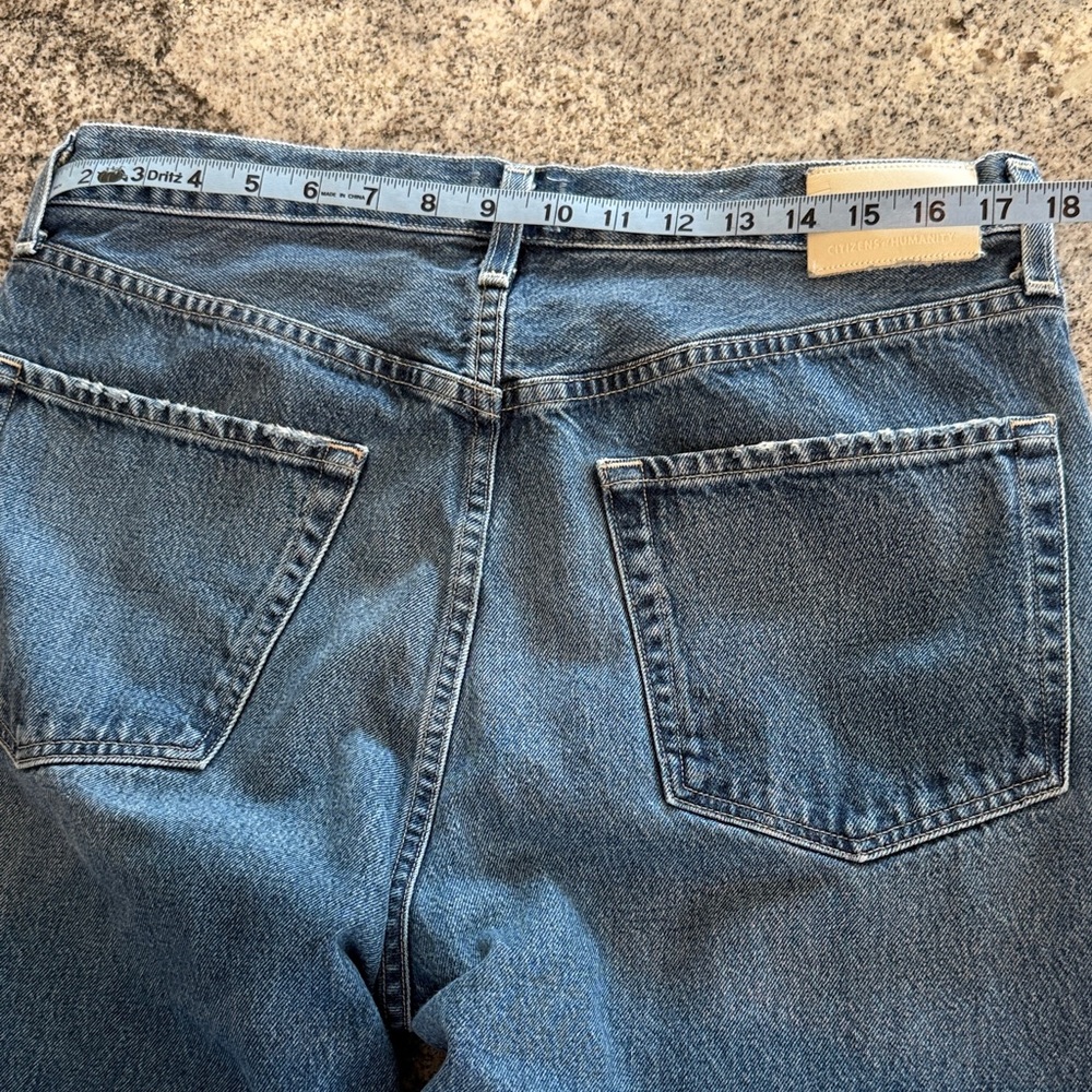 Citizens Of Humanity Ayla Baggy Jeans Sz 31 - Picture 9 of 13